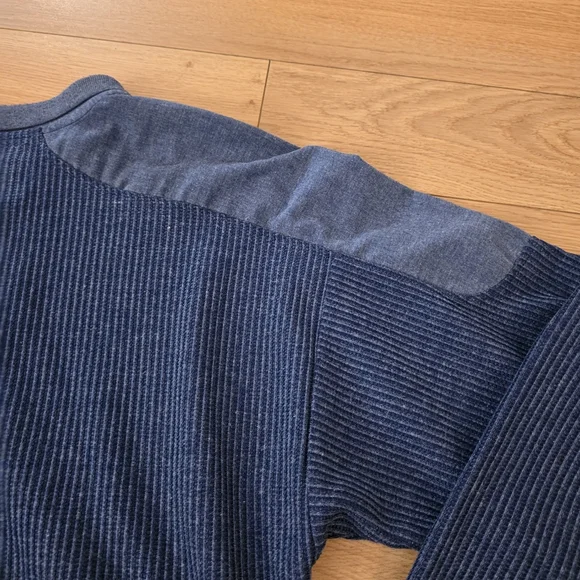 Vintage Huk-A-Poo Ribbed Knit Collared Airplane Sweater- L - Picture 10 of 12